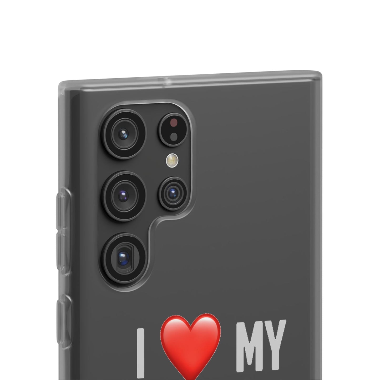 Mini Phone Case - Flexible And Frosted TPU Plastic I Love My Mini Phone Case