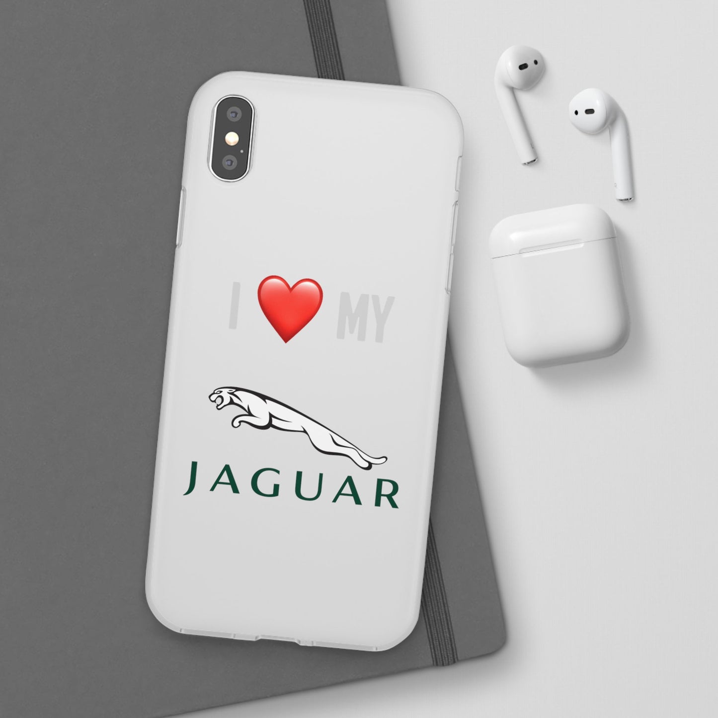 Jaguar Phone Case - Flexible And Frosted TPU Plastic I Love My Jaguar Phone Case