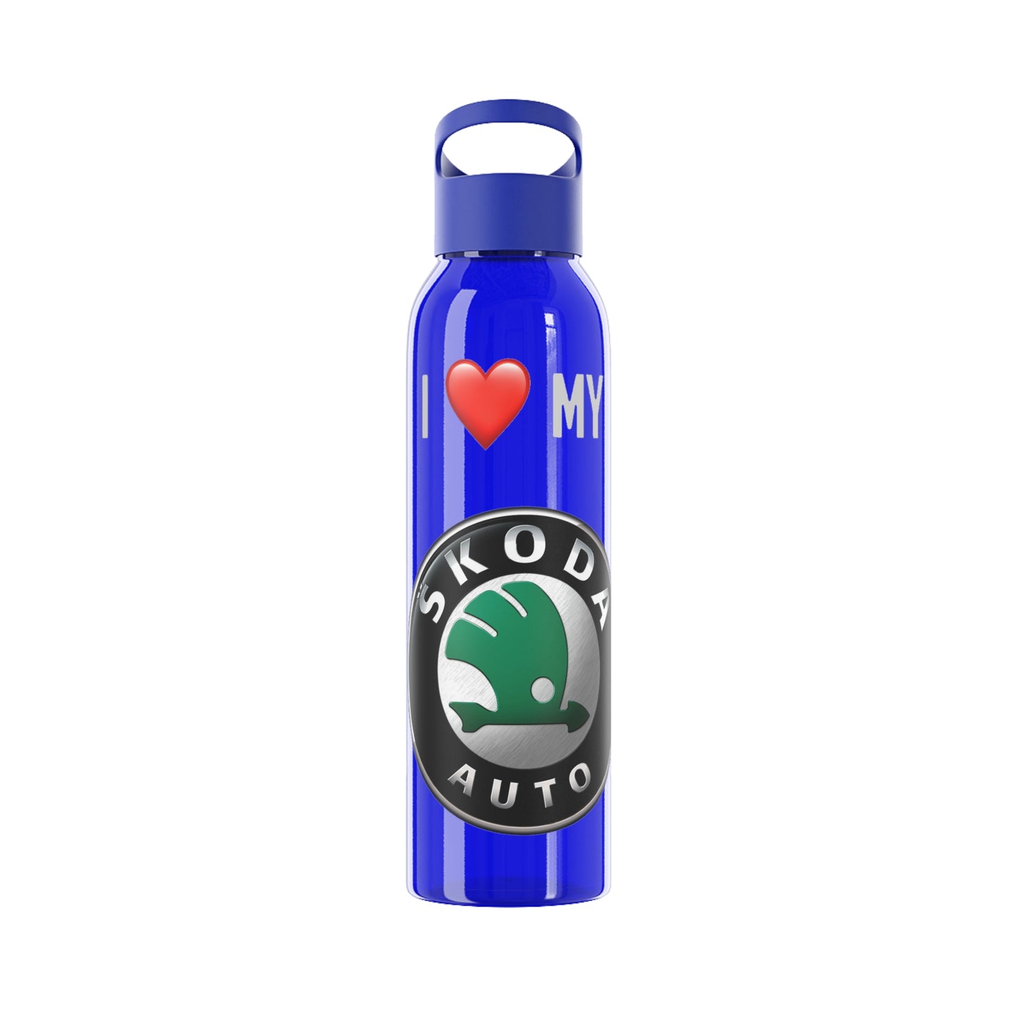Skoda - I Love My Skoda 22oz Water Bottle