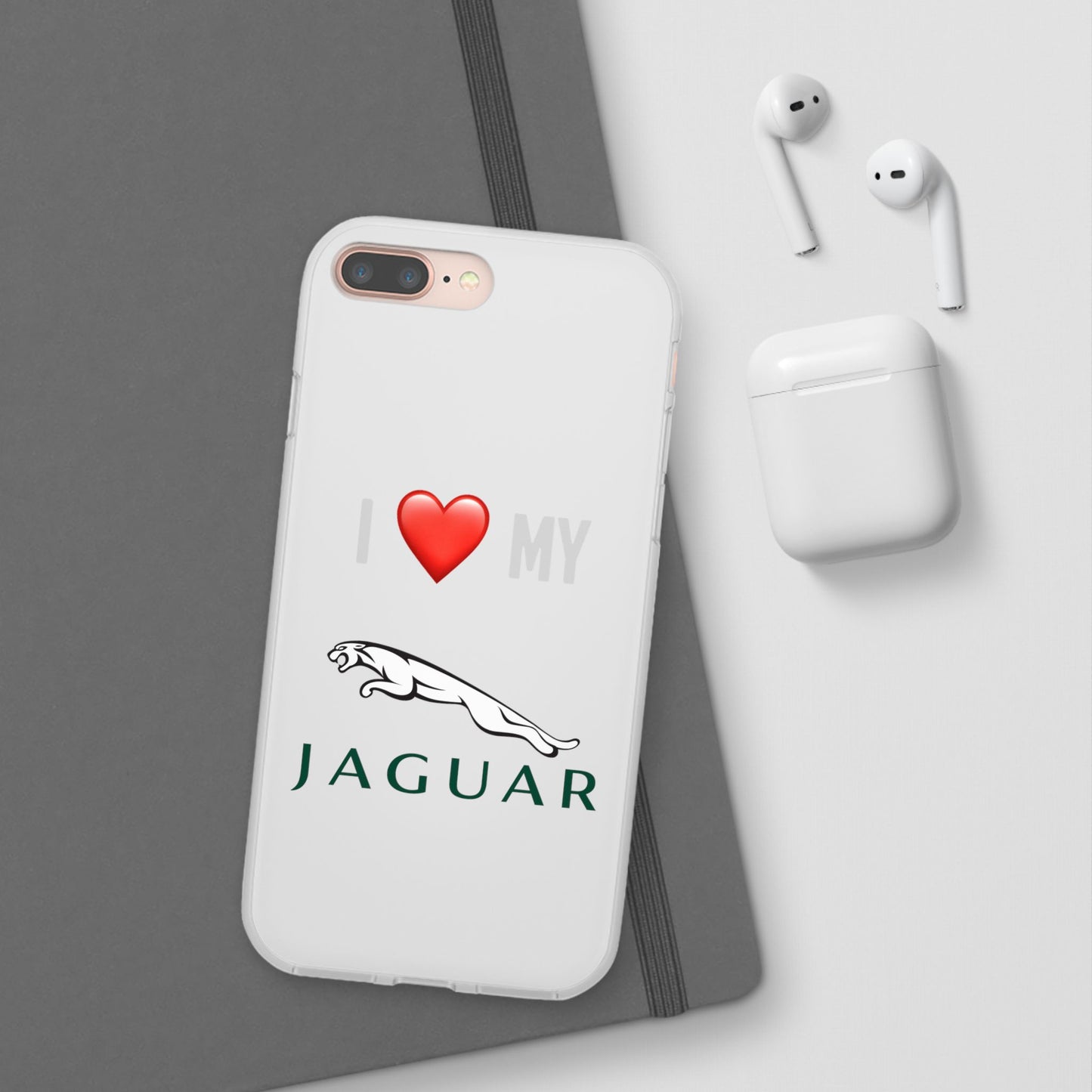 Jaguar Phone Case - Flexible And Frosted TPU Plastic I Love My Jaguar Phone Case