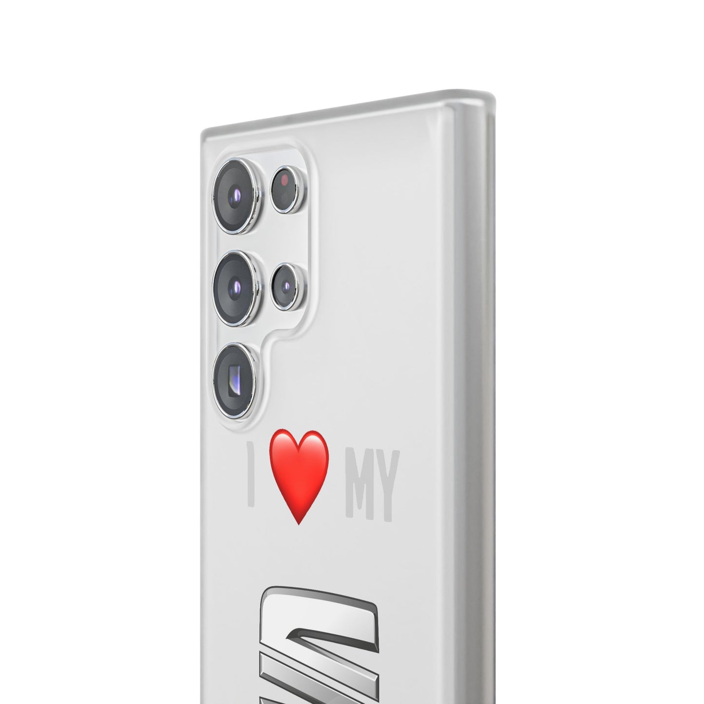 Seat Phone Case - Flexible And Frosted TPU Plastic I Love My Seat Phone Case