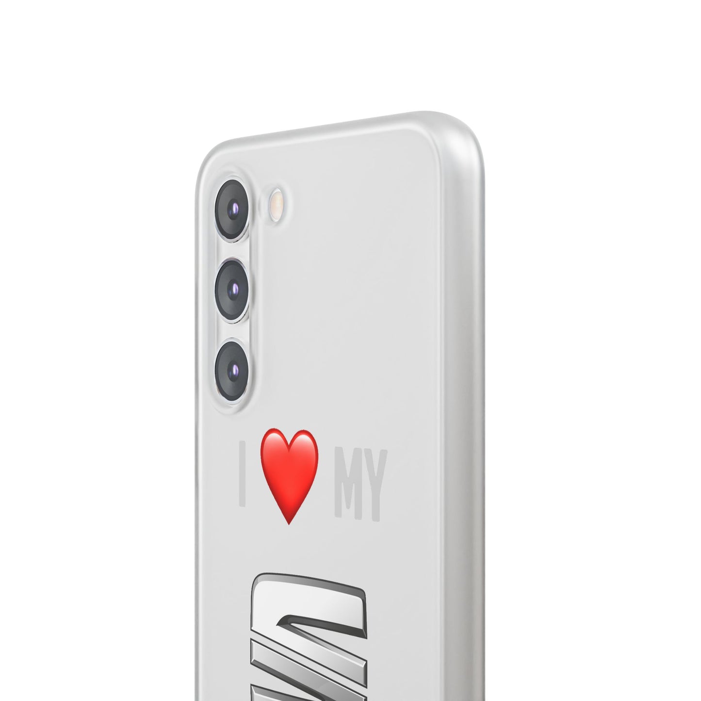 Seat Phone Case - Flexible And Frosted TPU Plastic I Love My Seat Phone Case