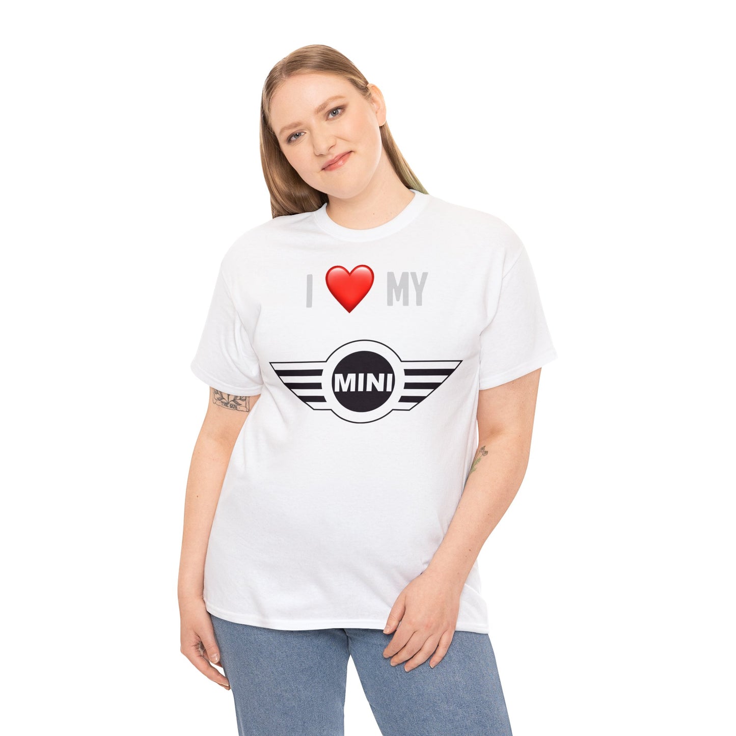 Mini - I Love My Mini Unisex Heavy Cotton Tee