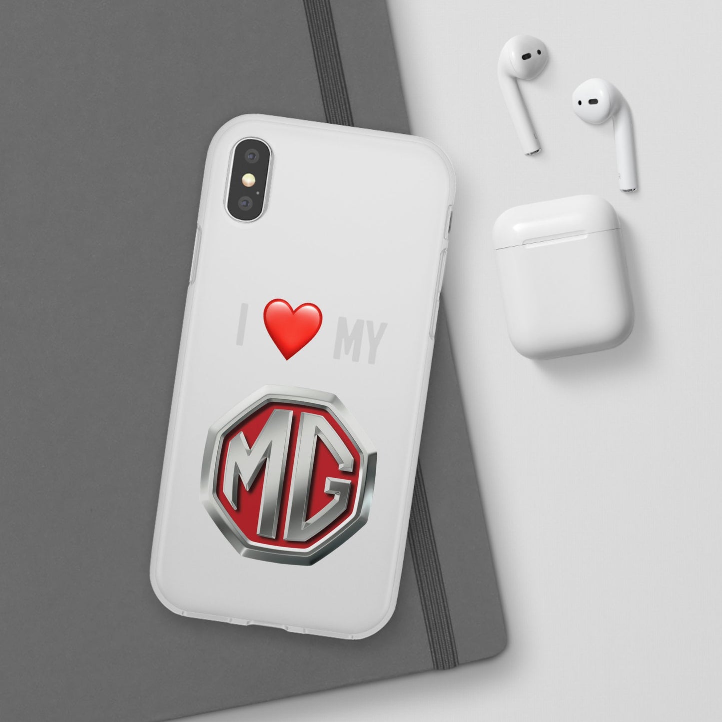 MG Phone Case - Flexible And Frosted TPU Plastic I Love My MG Phone Case