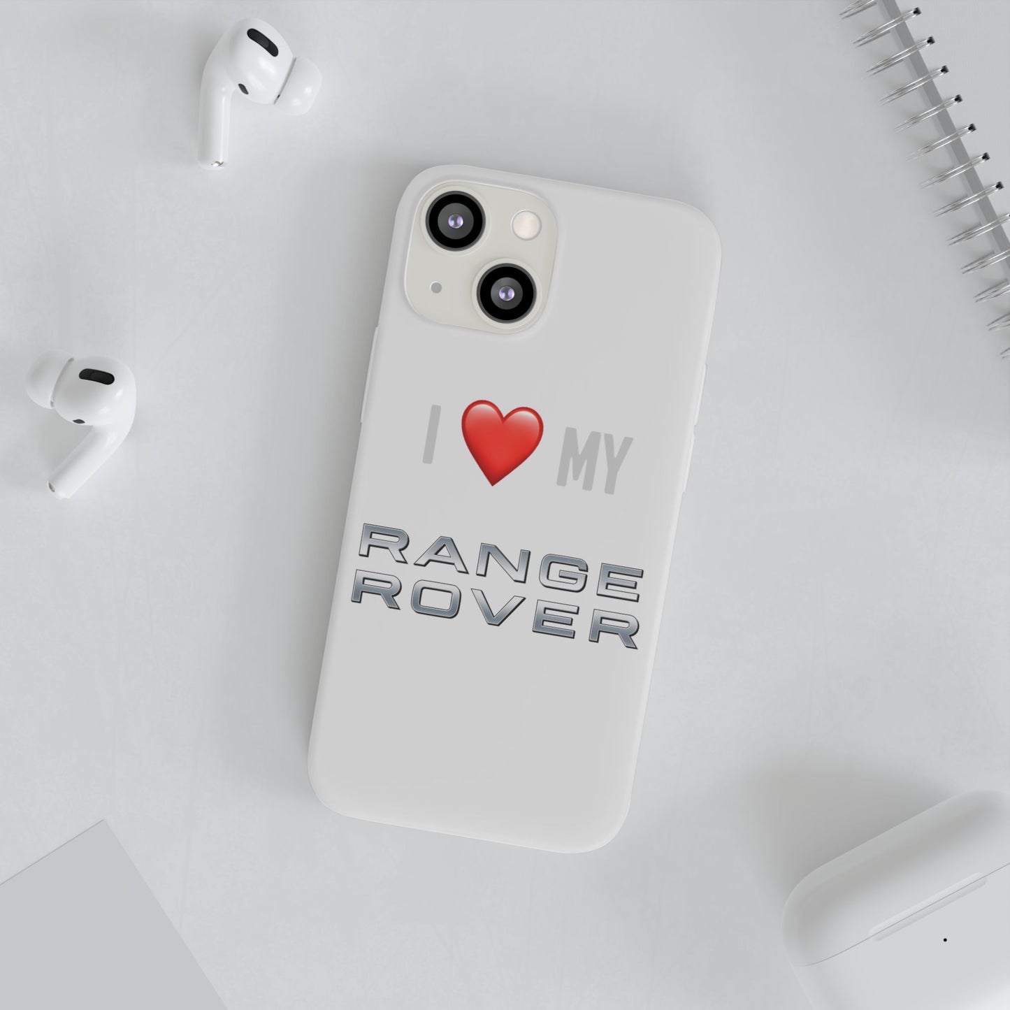 Range Rover Phone Case - Flexible And Frosted TPU Plastic I Love My Range Rover Phone Case