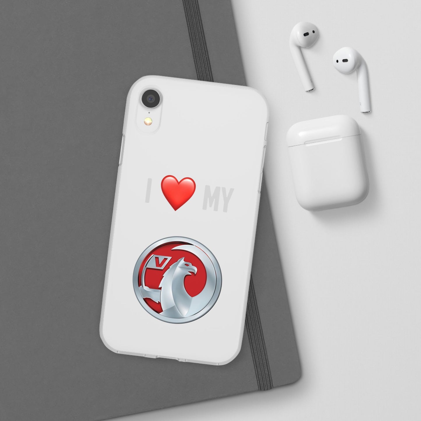 Vauxhall Phone Case - Flexible And Frosted TPU Plastic I Love My Vauxhall Phone Case