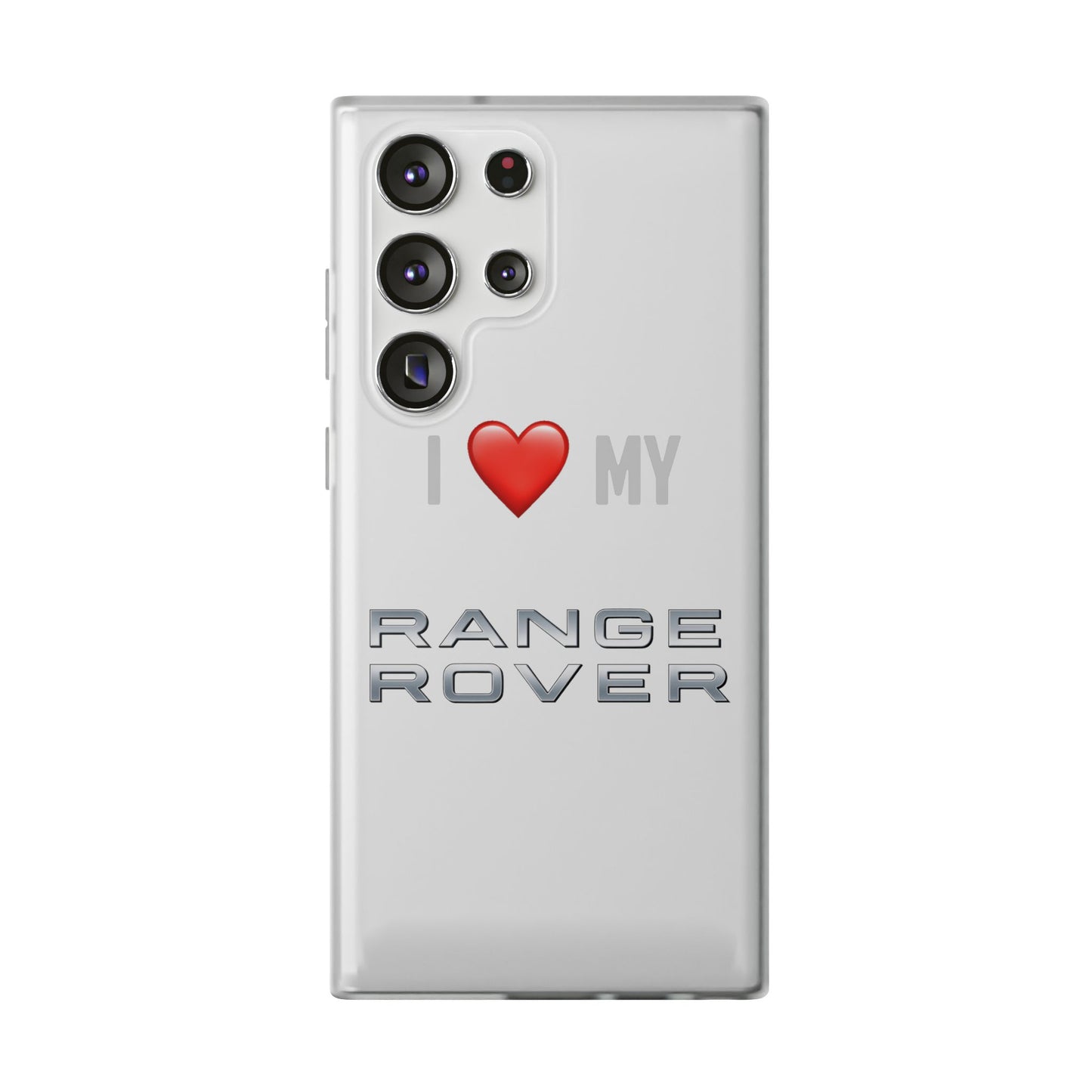 Range Rover Phone Case - Flexible And Frosted TPU Plastic I Love My Range Rover Phone Case