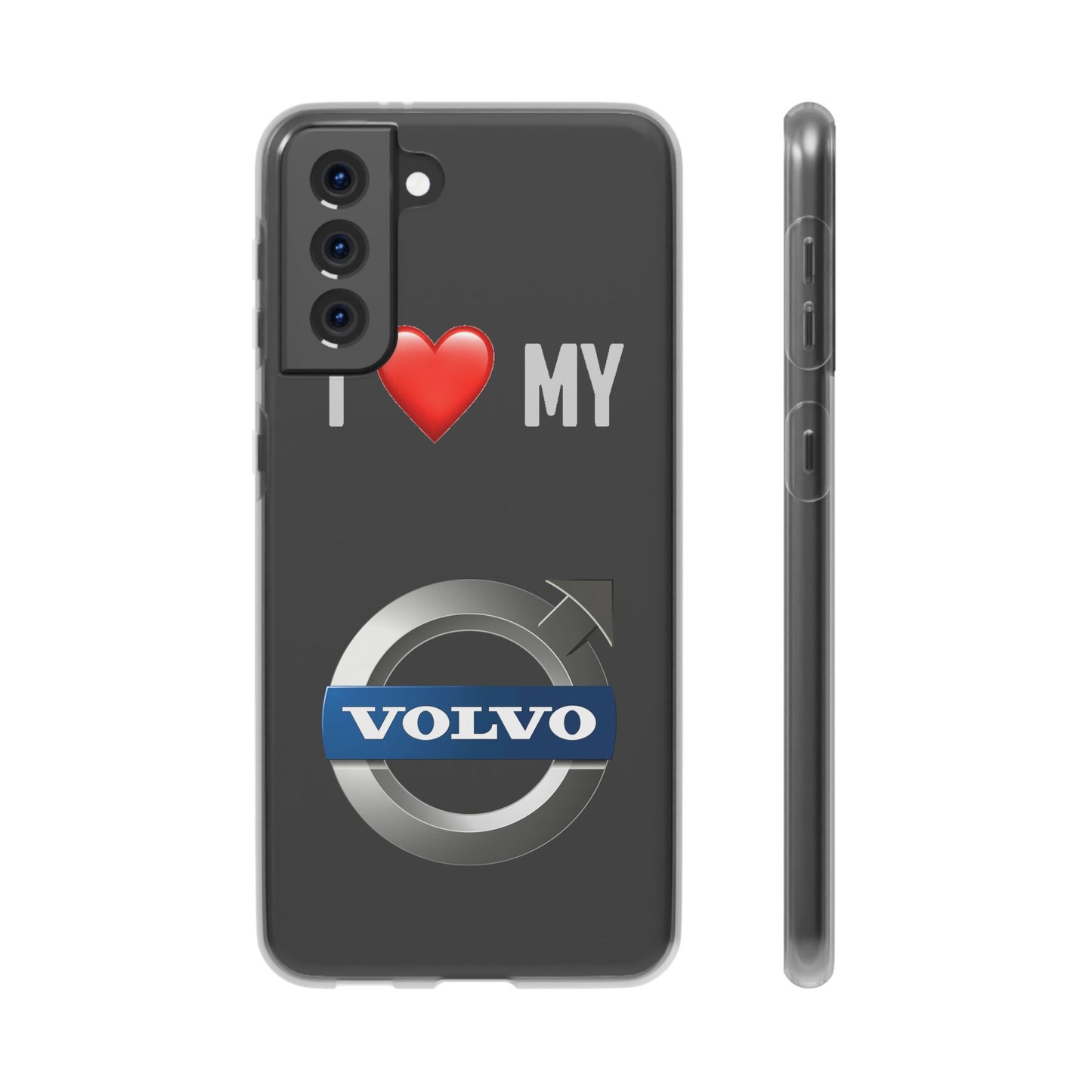 I  Love My Volvo Phone Case – Slim Flexible Protective Cover
