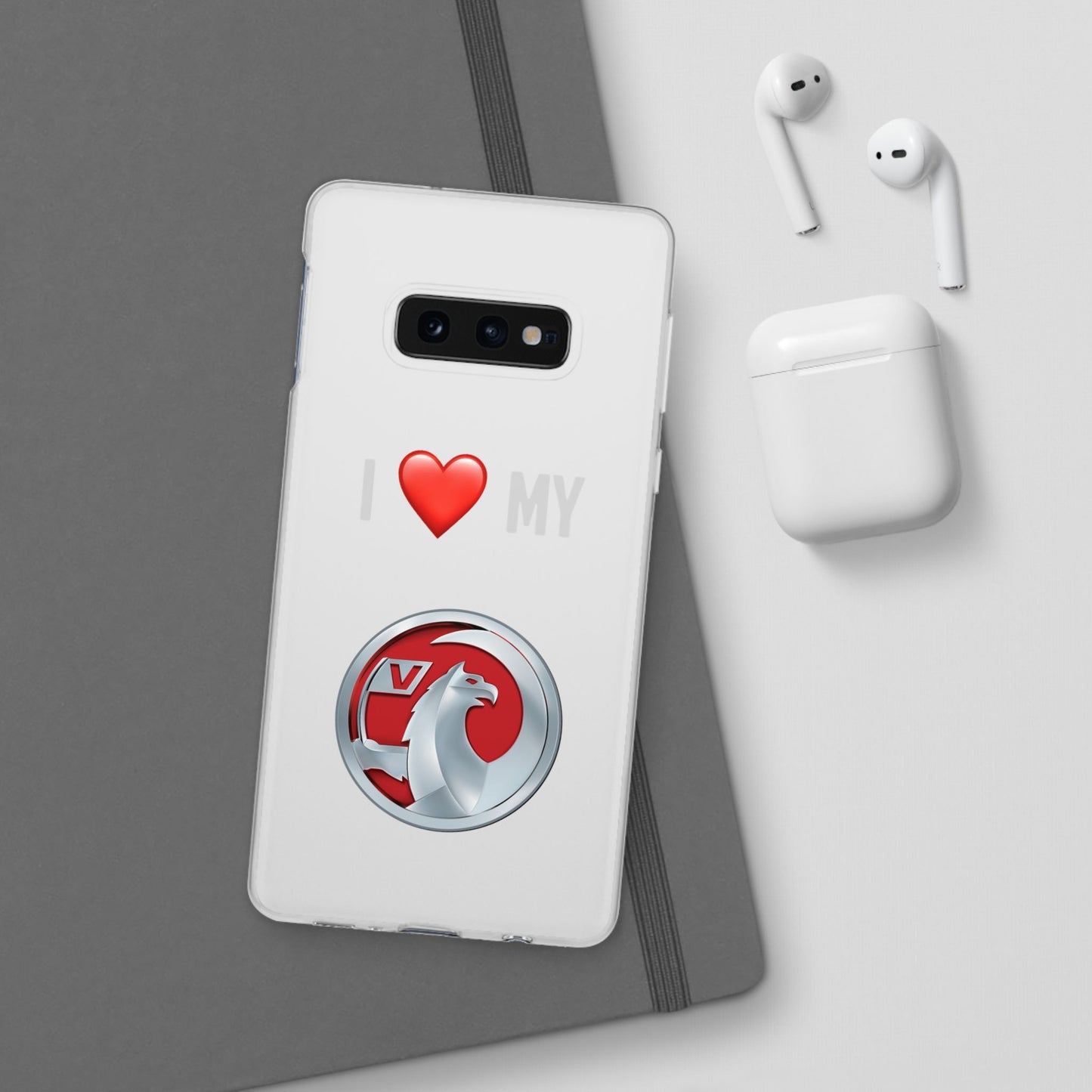 Vauxhall Phone Case - Flexible And Frosted TPU Plastic I Love My Vauxhall Phone Case