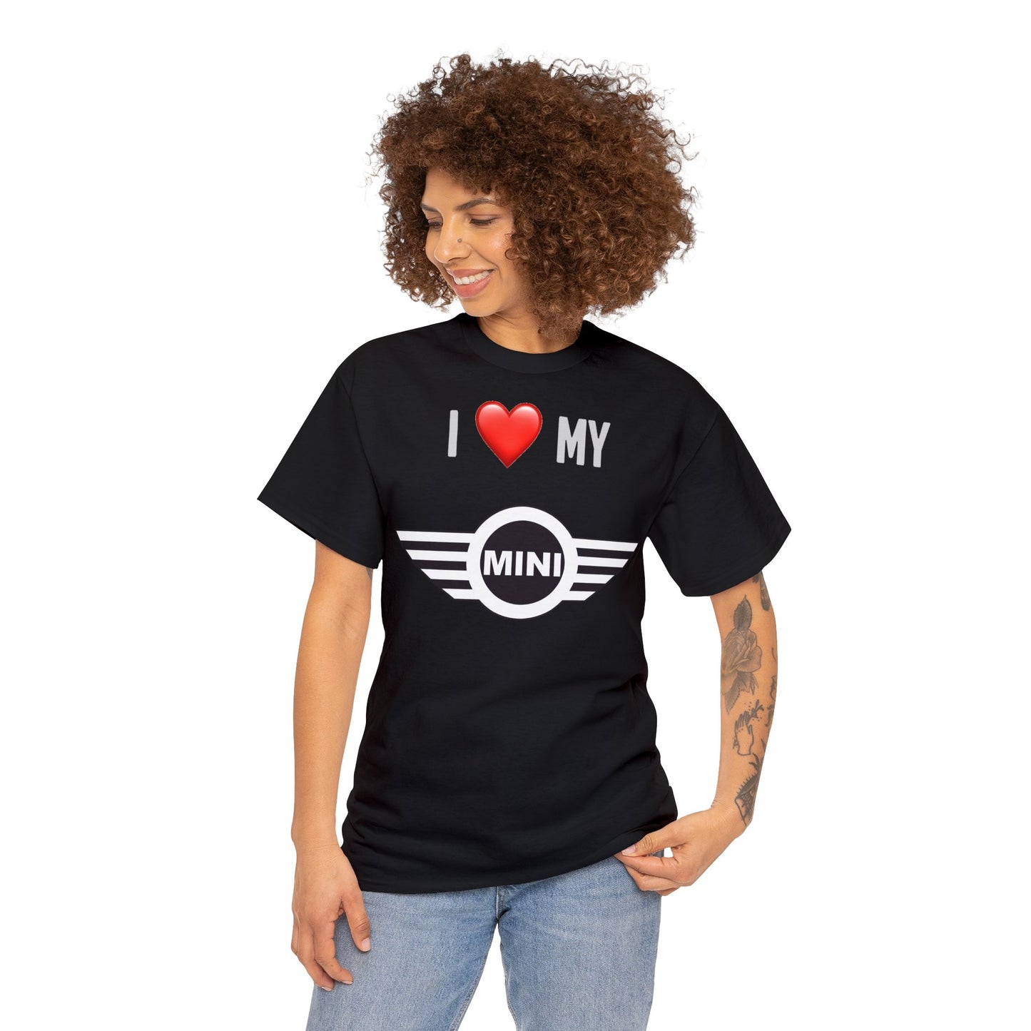 Mini - I Love My Mini Unisex Heavy Cotton Tee