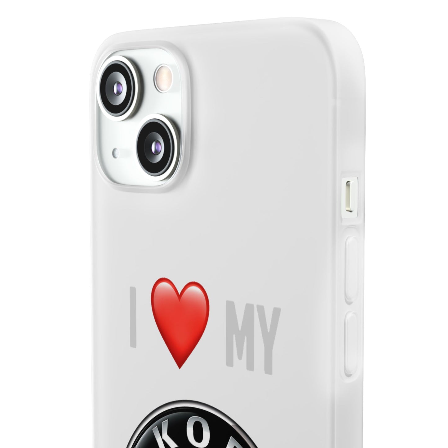 Skoda Phone Case - Flexible And Frosted TPU Plastic I Love My Skoda Phone Case