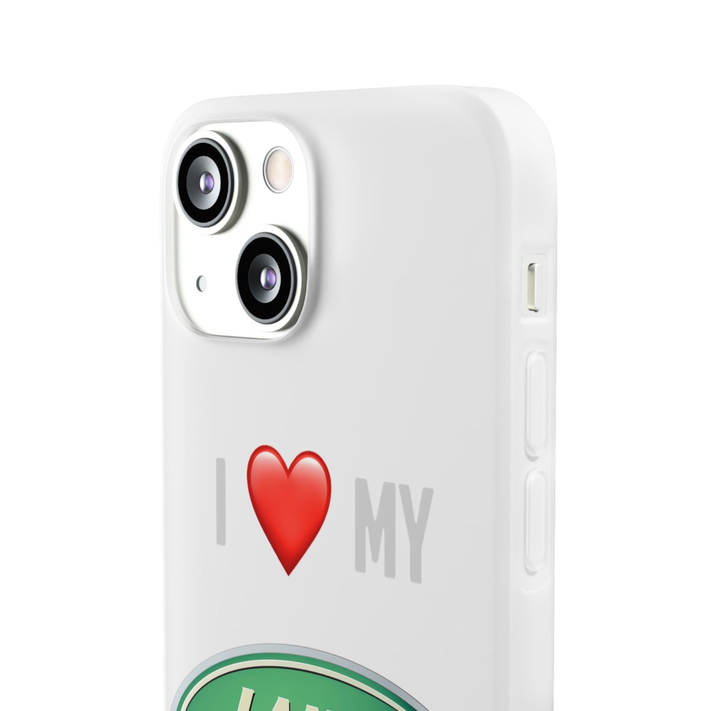Land Rover Phone Case - Flexible And Frosted TPU Plastic I Love My Land Rover Phone Case