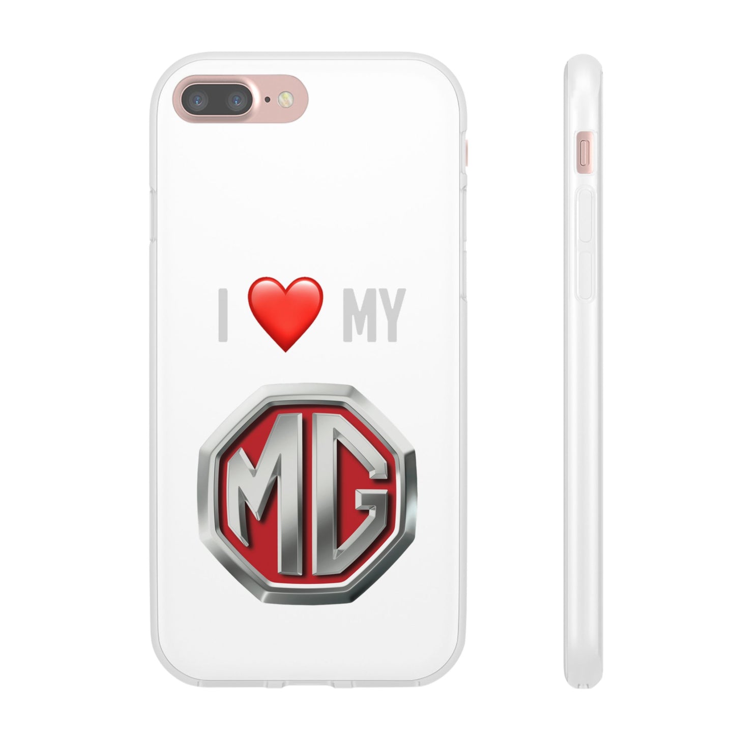 MG Phone Case - Flexible And Frosted TPU Plastic I Love My MG Phone Case
