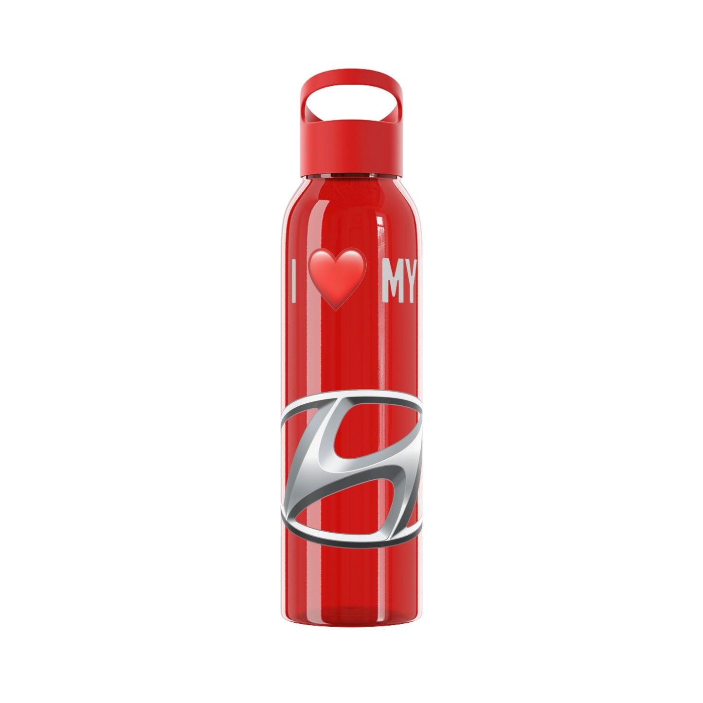 Hyundai - I Love My Hyundai 22oz Water Bottle