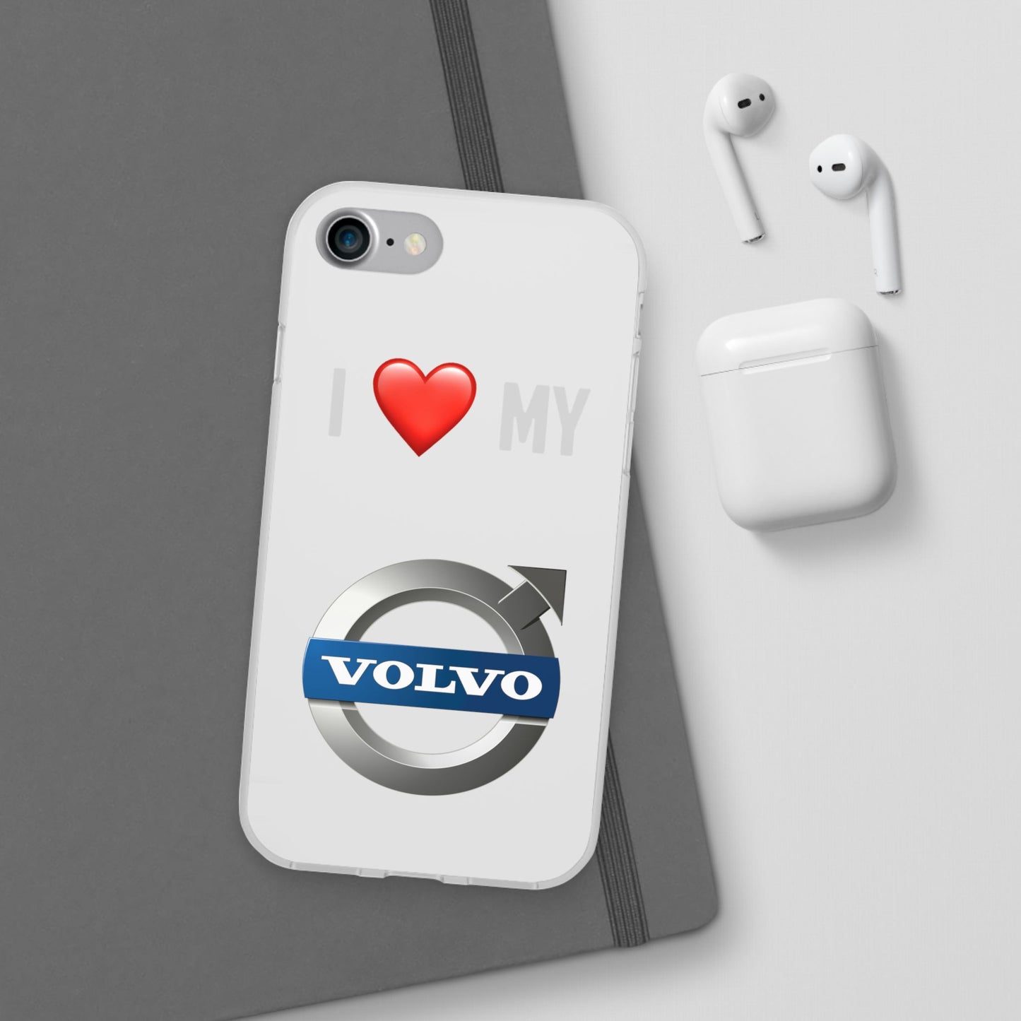 I  Love My Volvo Phone Case – Slim Flexible Protective Cover