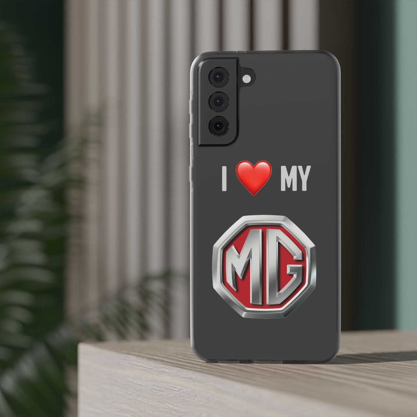 MG Phone Case - Flexible And Frosted TPU Plastic I Love My MG Phone Case