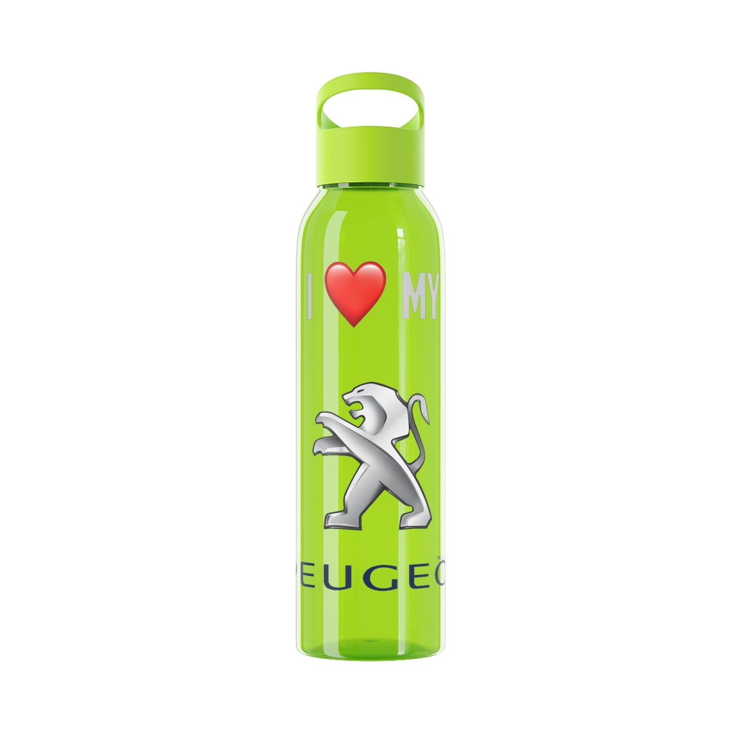Peugeot - I Love My Peugeot 22oz Water Bottle