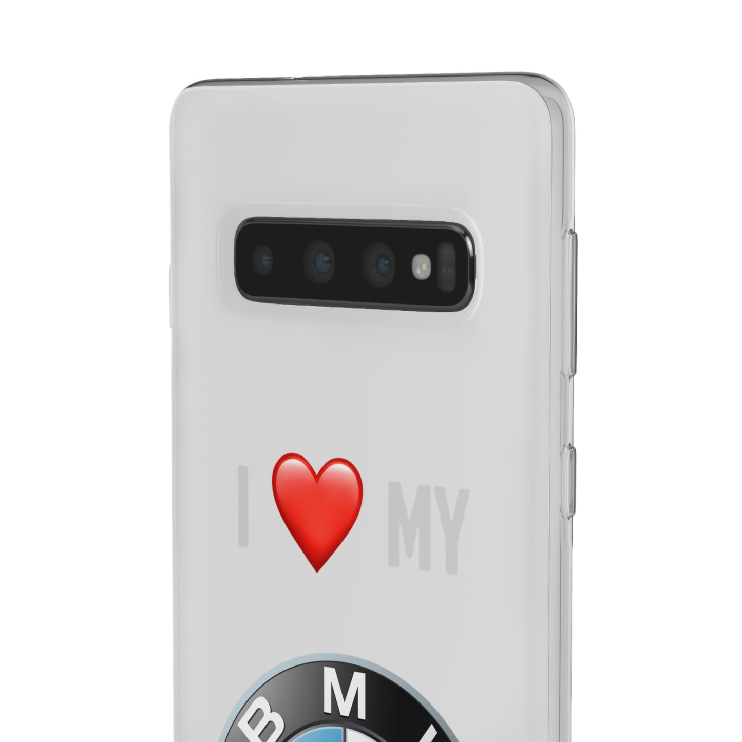 BMW Phone Case - Flexible And Frosted TPU Plastic I Love My BMW Phone Case
