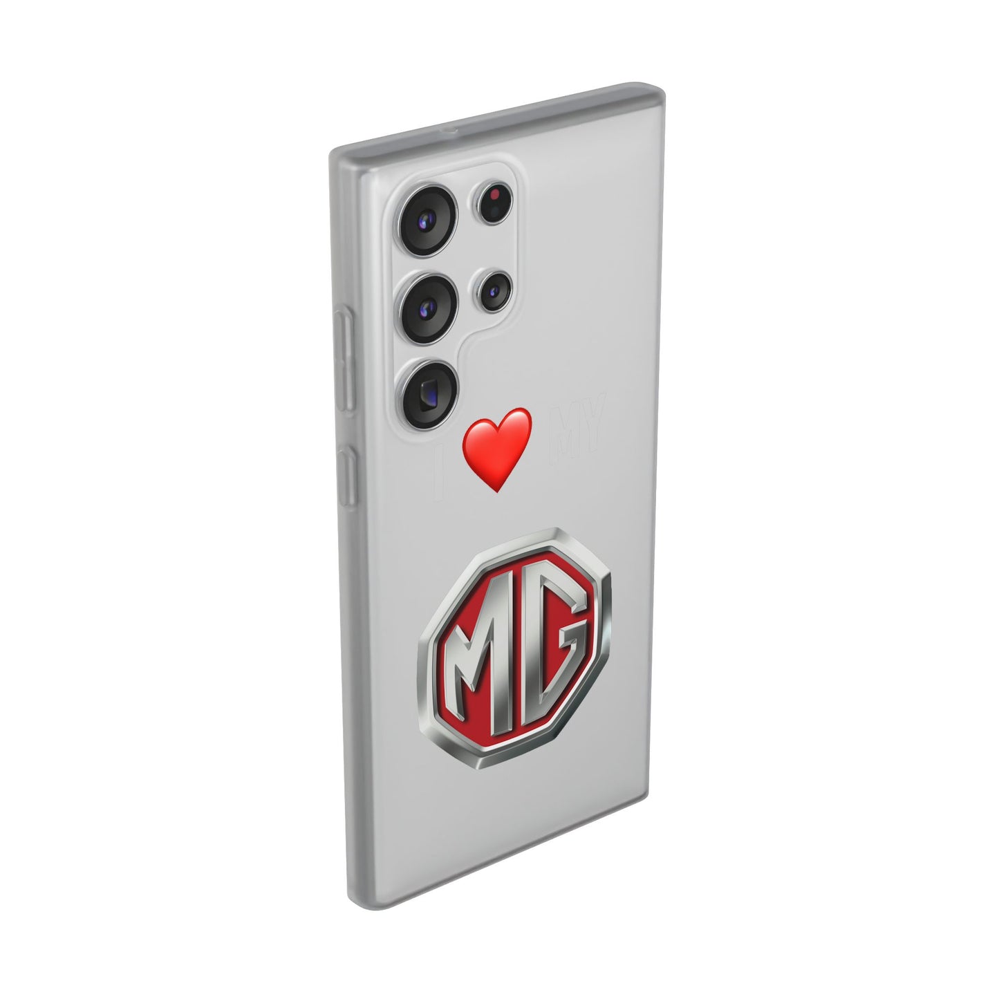 MG Phone Case - Flexible And Frosted TPU Plastic I Love My MG Phone Case