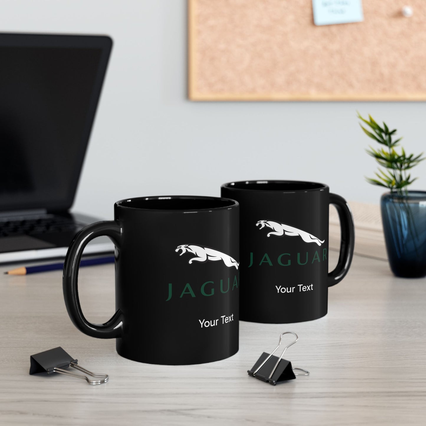 Jaguar Mug (With or Without Personalisation) 11oz or 15oz. Perfect Gift