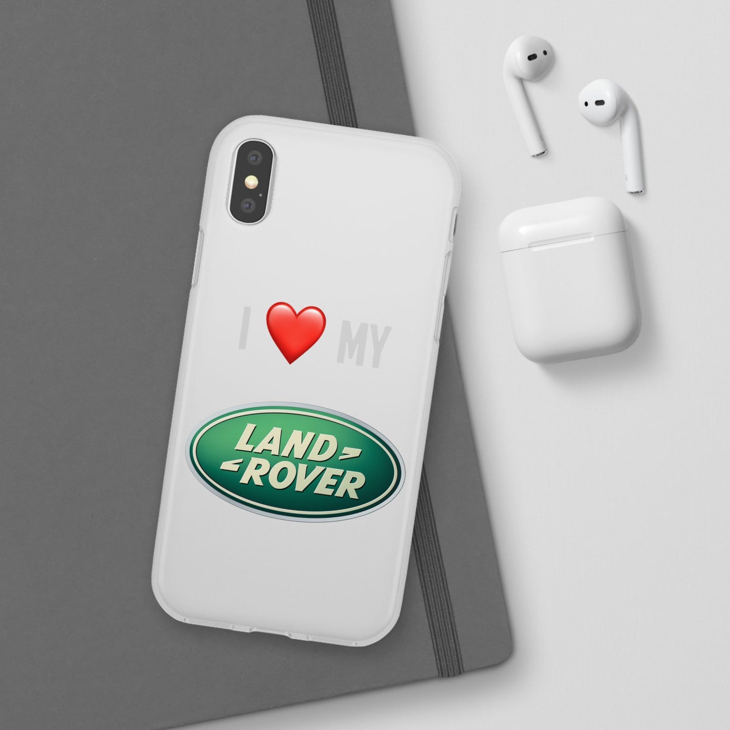Land Rover Phone Case - Flexible And Frosted TPU Plastic I Love My Land Rover Phone Case