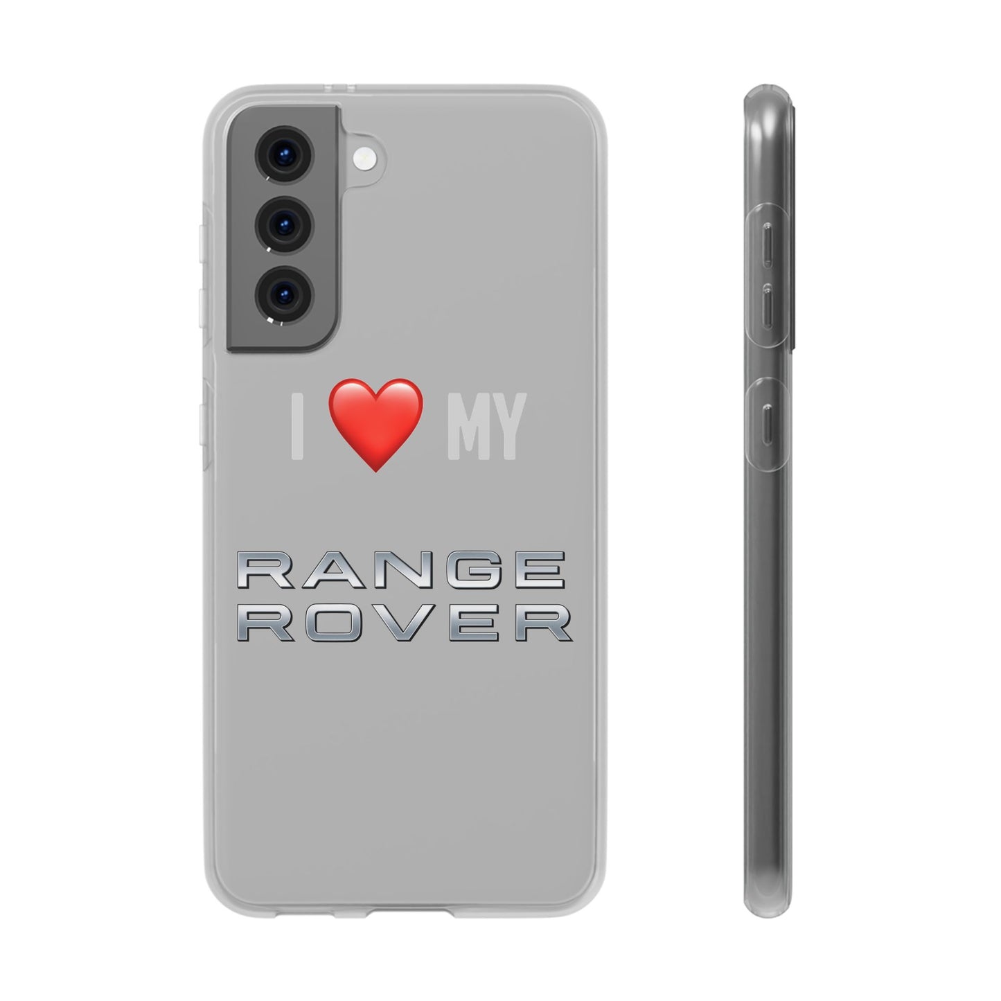 Range Rover Phone Case - Flexible And Frosted TPU Plastic I Love My Range Rover Phone Case