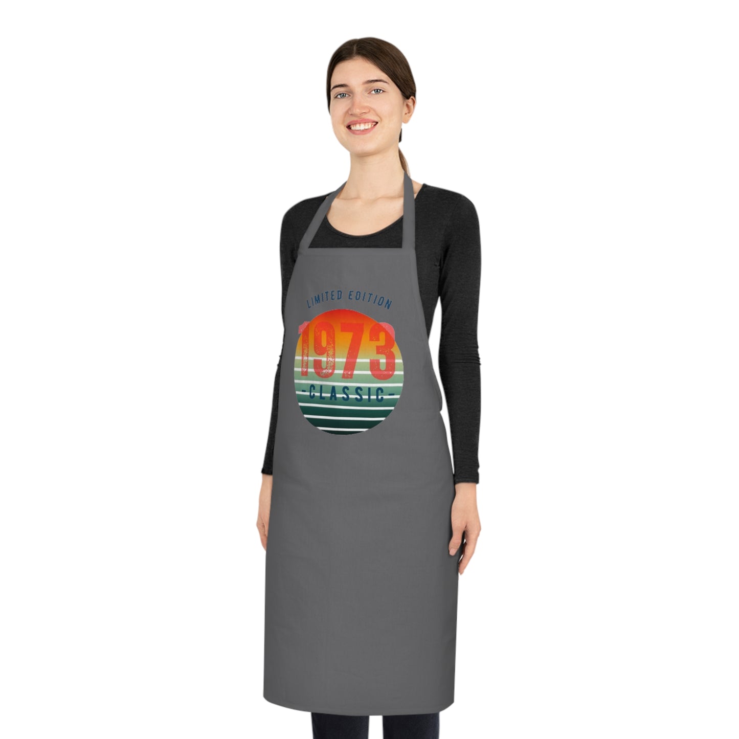 Personalised Custom Limited Edition 1973 Cotton Apron