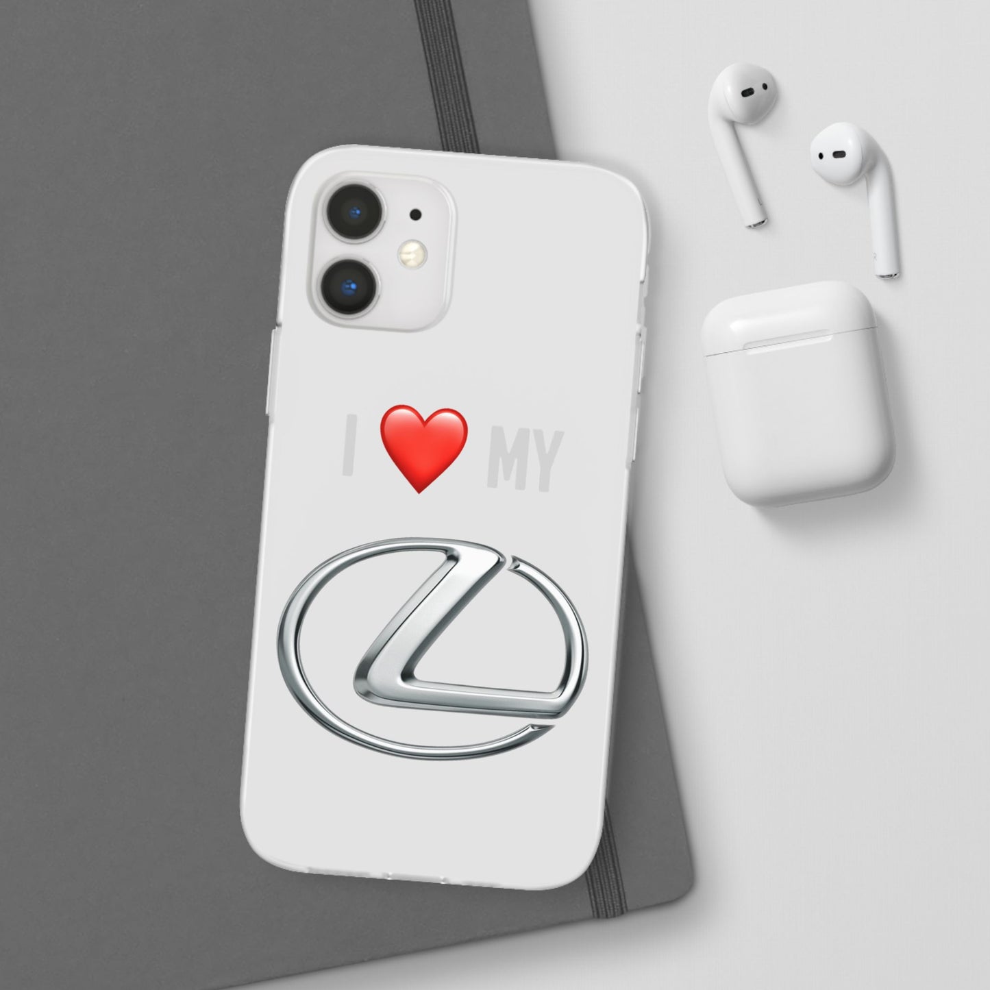 Lexus Phone Case - Flexible And Frosted TPU Plastic I Love My Lexus Phone Case