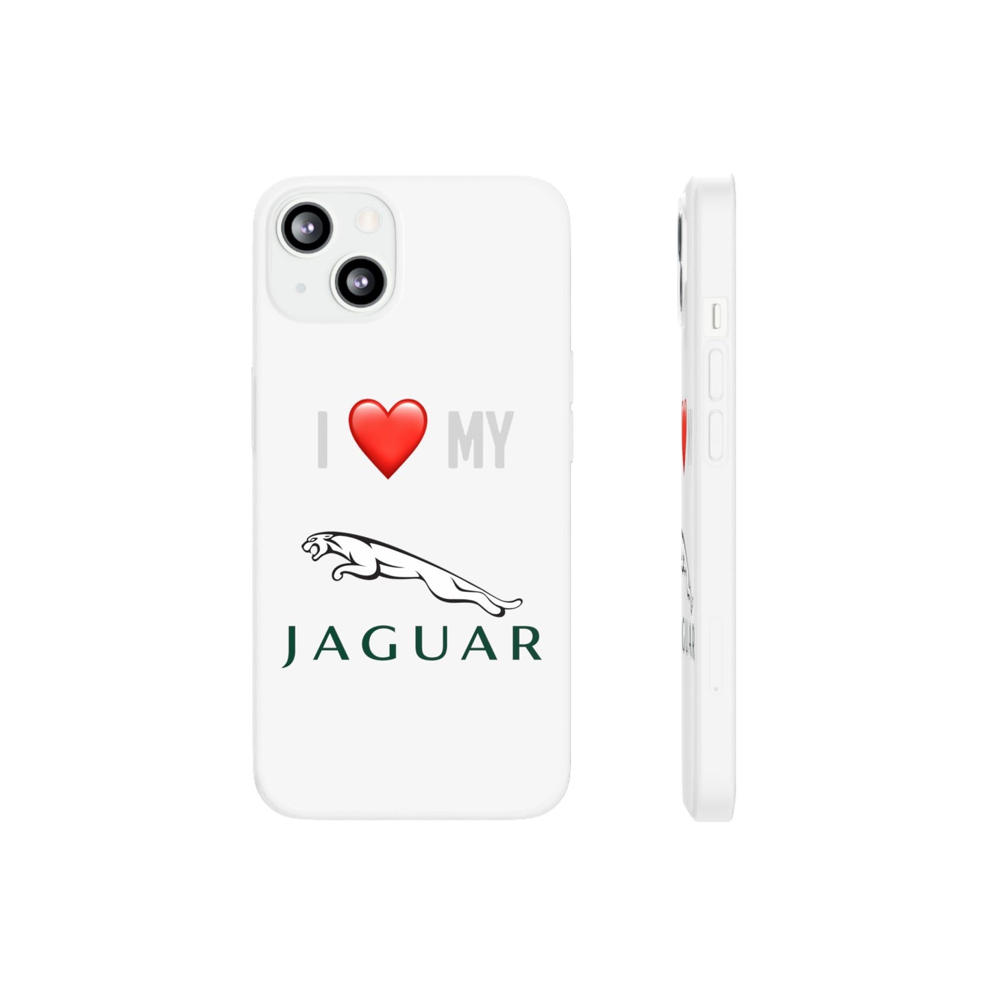 Jaguar Phone Case - Flexible And Frosted TPU Plastic I Love My Jaguar Phone Case