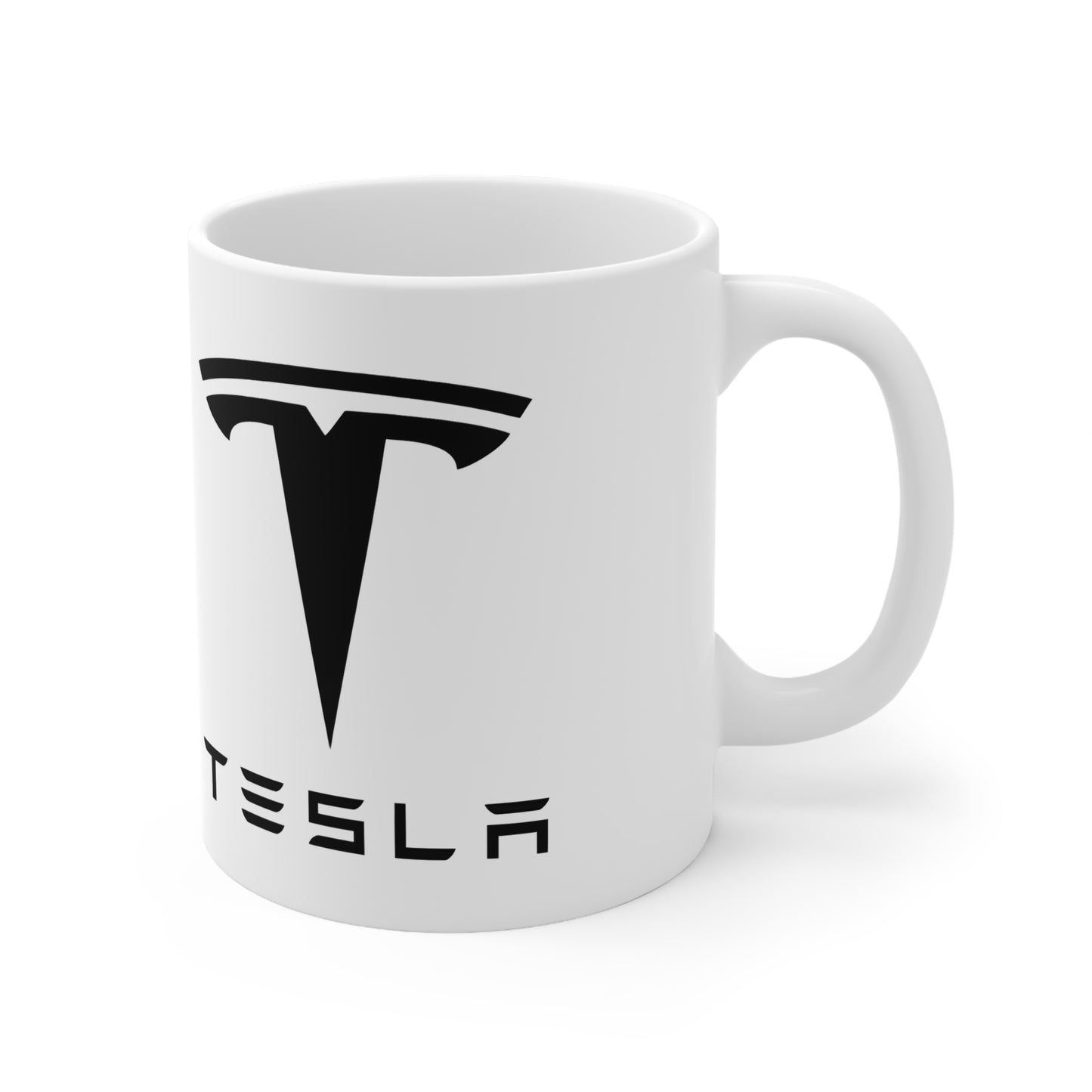 Tesla  - I Love my Tesla White Ceramic Coffee Cup 11oz, 15oz