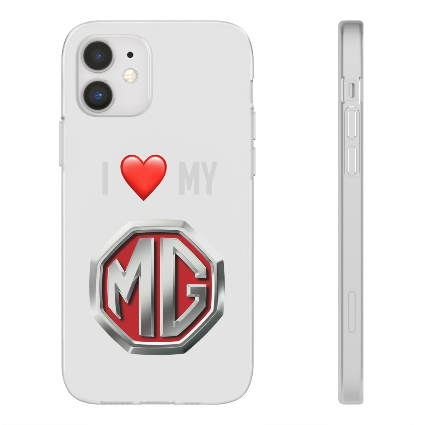 MG Phone Case - Flexible And Frosted TPU Plastic I Love My MG Phone Case