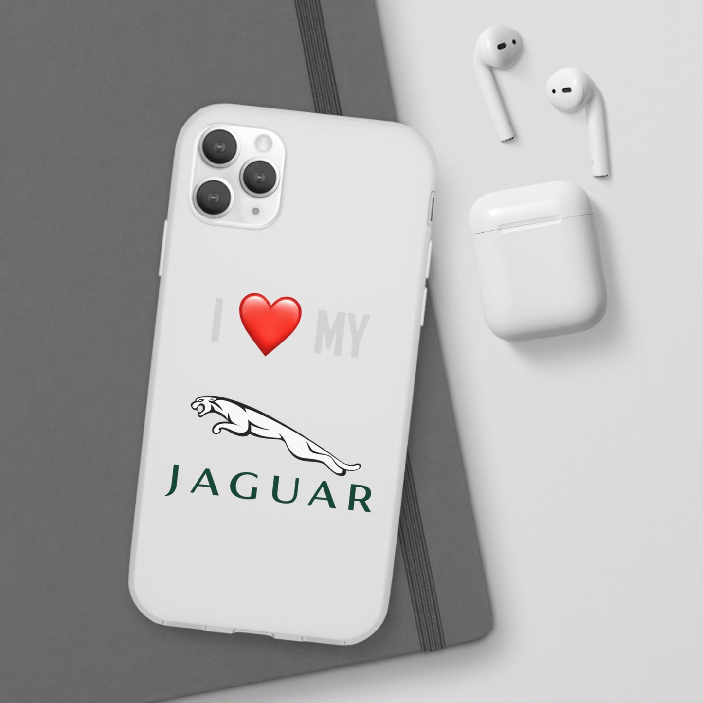 Jaguar Phone Case - Flexible And Frosted TPU Plastic I Love My Jaguar Phone Case