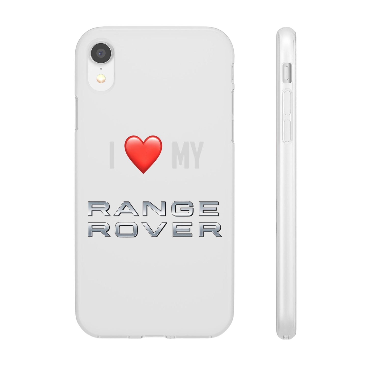 Range Rover Phone Case - Flexible And Frosted TPU Plastic I Love My Range Rover Phone Case