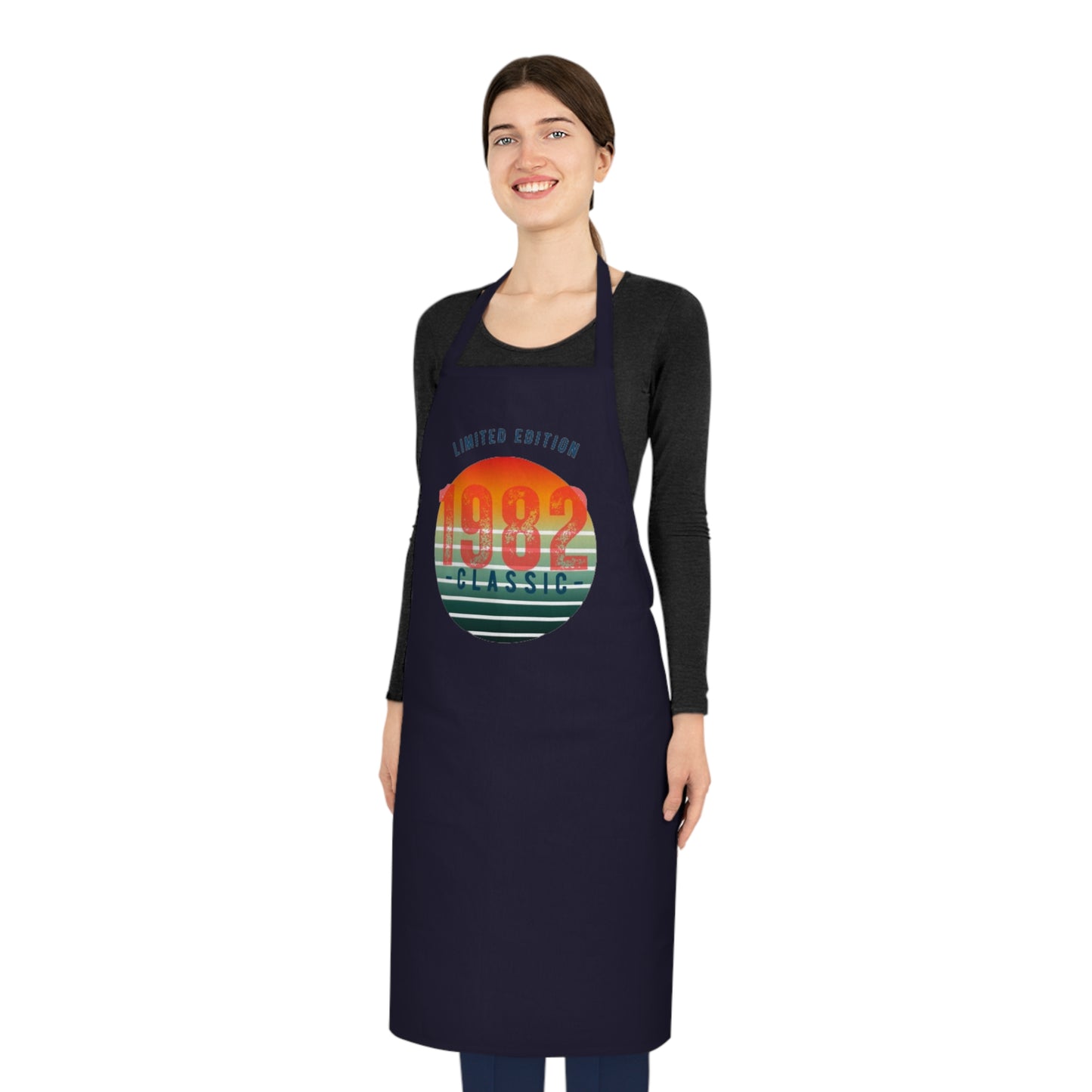 Personalised Custom Limited Edition 1982 Cotton Apron