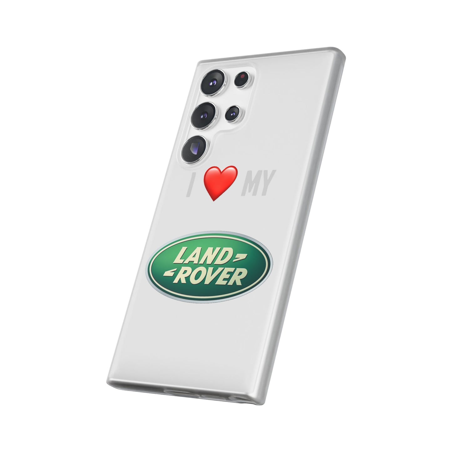 Land Rover Phone Case - Flexible And Frosted TPU Plastic I Love My Land Rover Phone Case