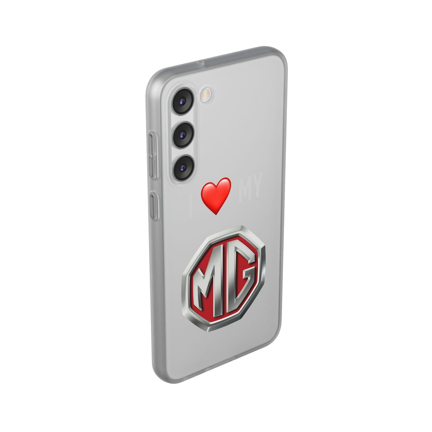 MG Phone Case - Flexible And Frosted TPU Plastic I Love My MG Phone Case