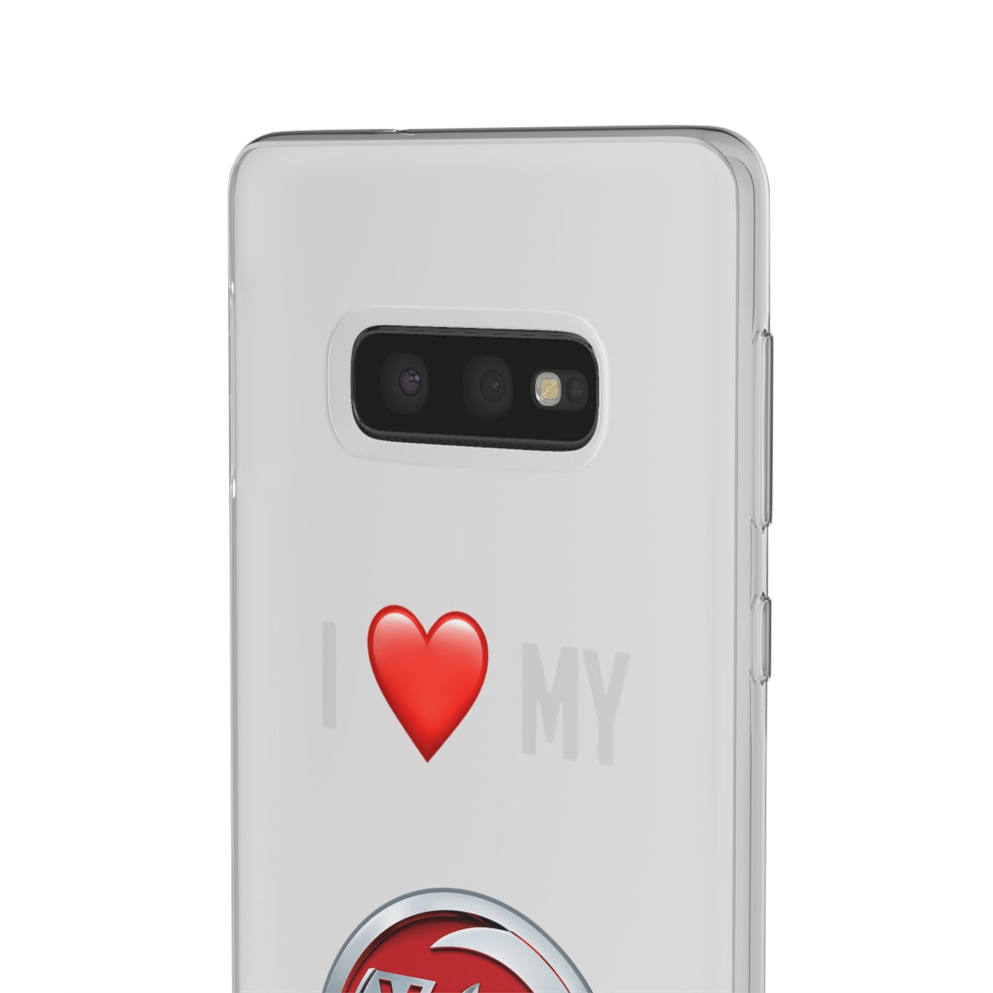 Vauxhall Phone Case - Flexible And Frosted TPU Plastic I Love My Vauxhall Phone Case