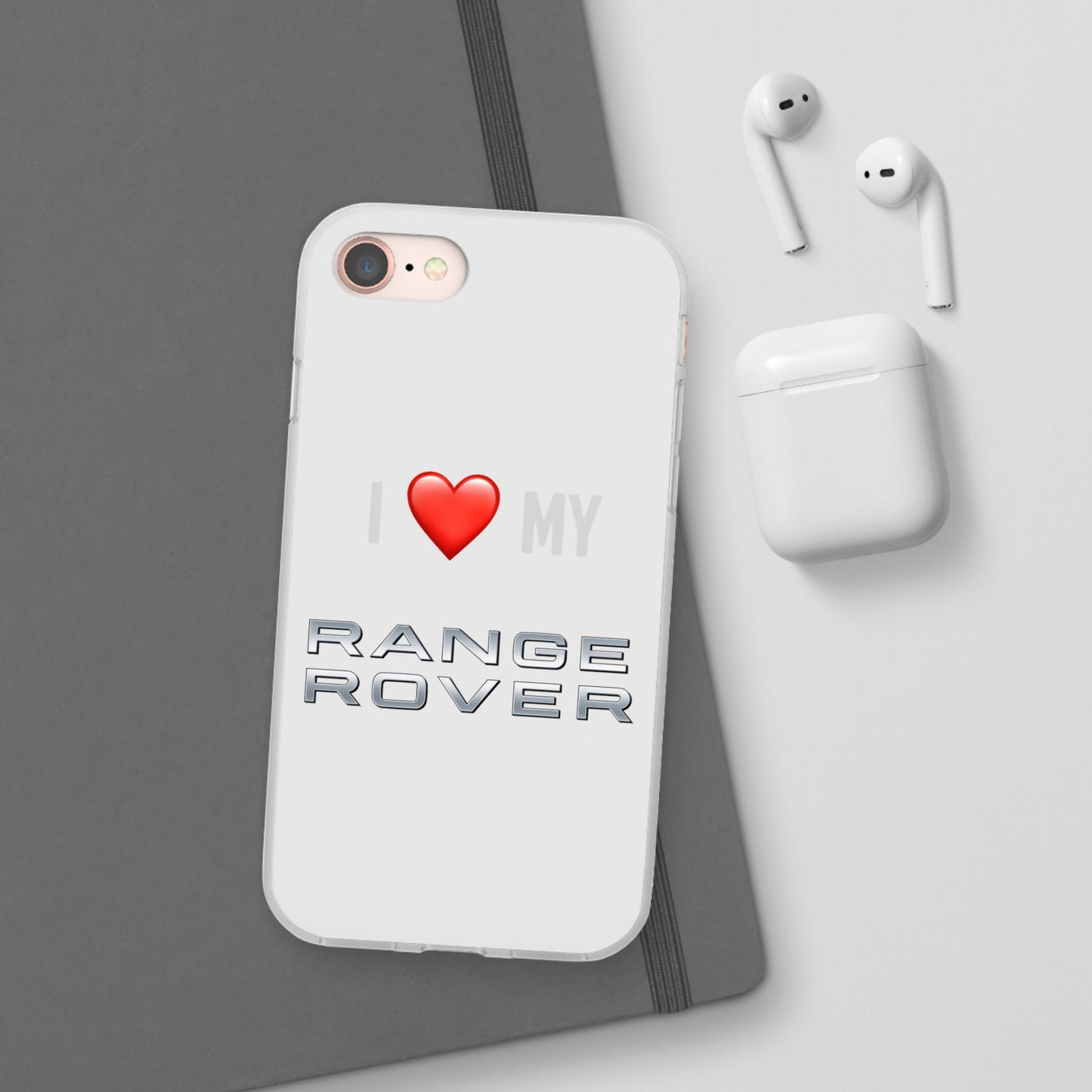 Range Rover Phone Case - Flexible And Frosted TPU Plastic I Love My Range Rover Phone Case
