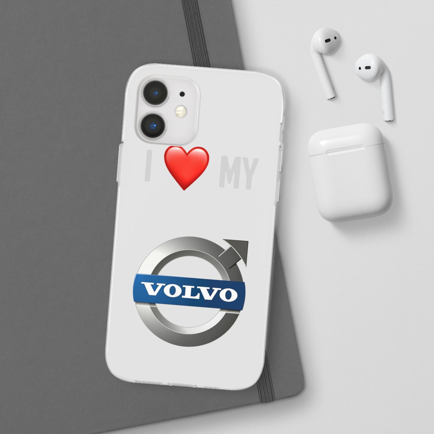 I  Love My Volvo Phone Case – Slim Flexible Protective Cover