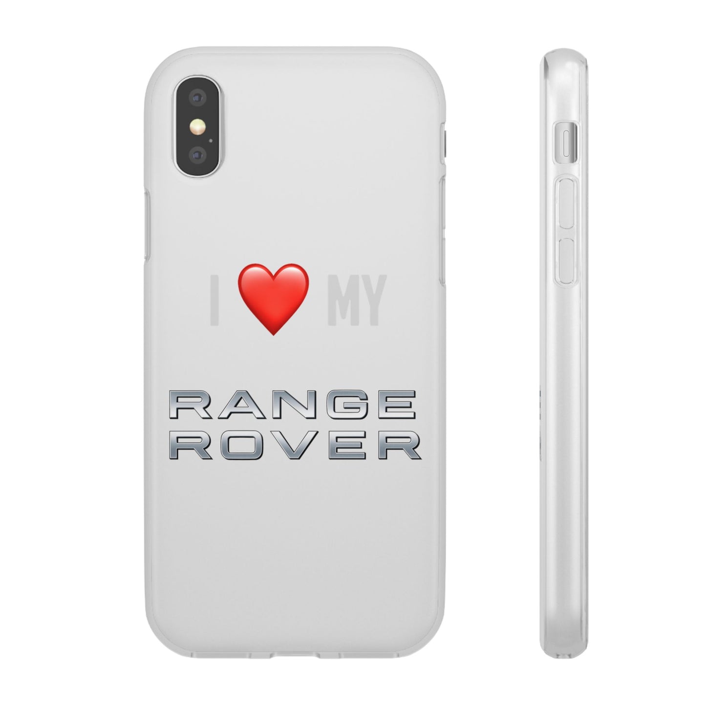 Range Rover Phone Case - Flexible And Frosted TPU Plastic I Love My Range Rover Phone Case