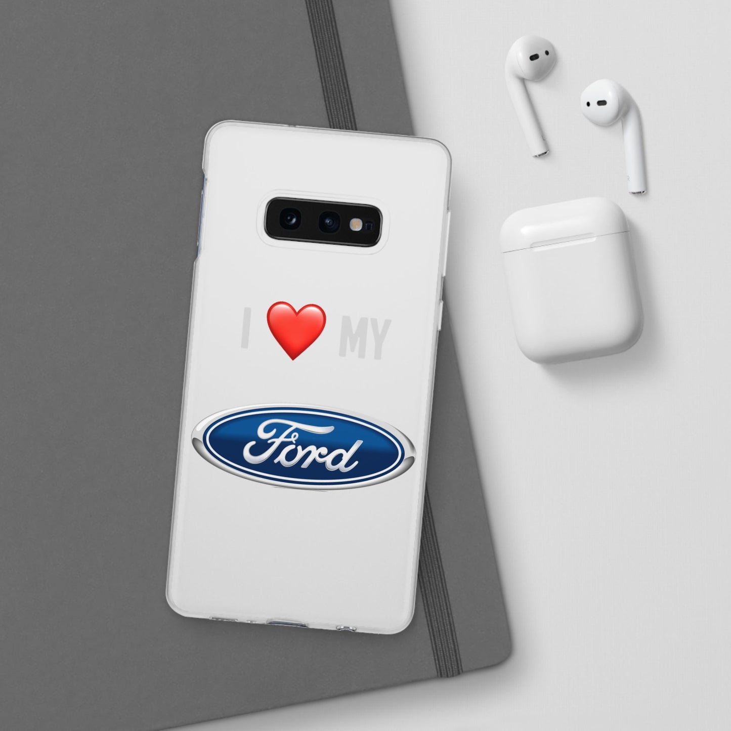 Ford Phone Case - Flexible And Frosted TPU Plastic I Love My Ford Phone Case