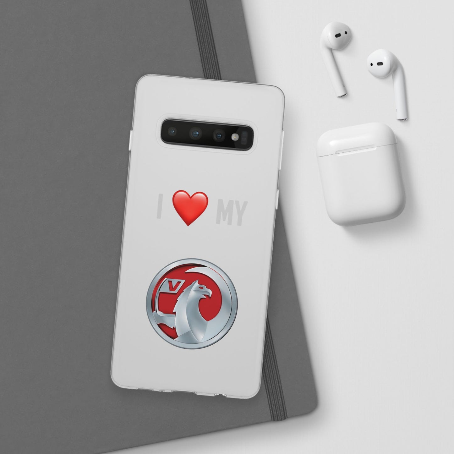 Vauxhall Phone Case - Flexible And Frosted TPU Plastic I Love My Vauxhall Phone Case