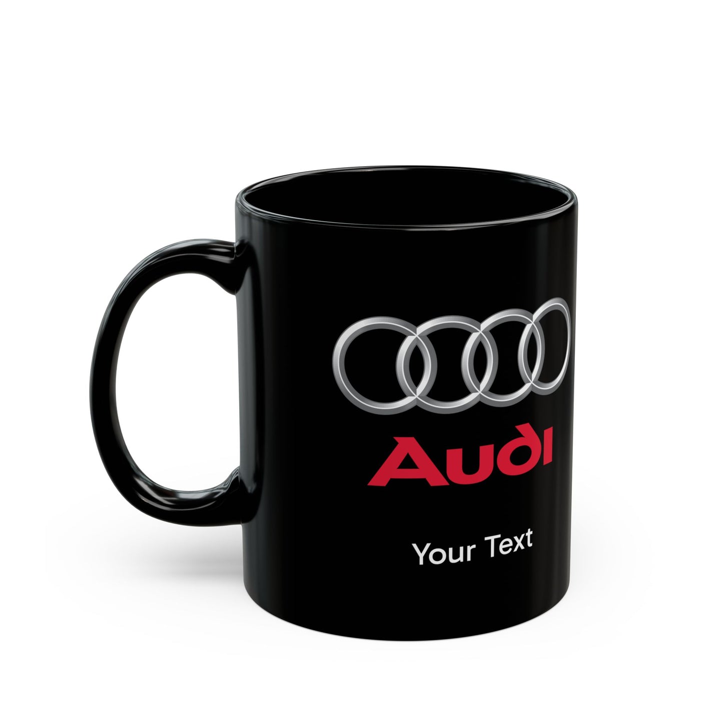 Audi Mug (With or Without Personalisation) 11oz or 15oz. Perfect Gift