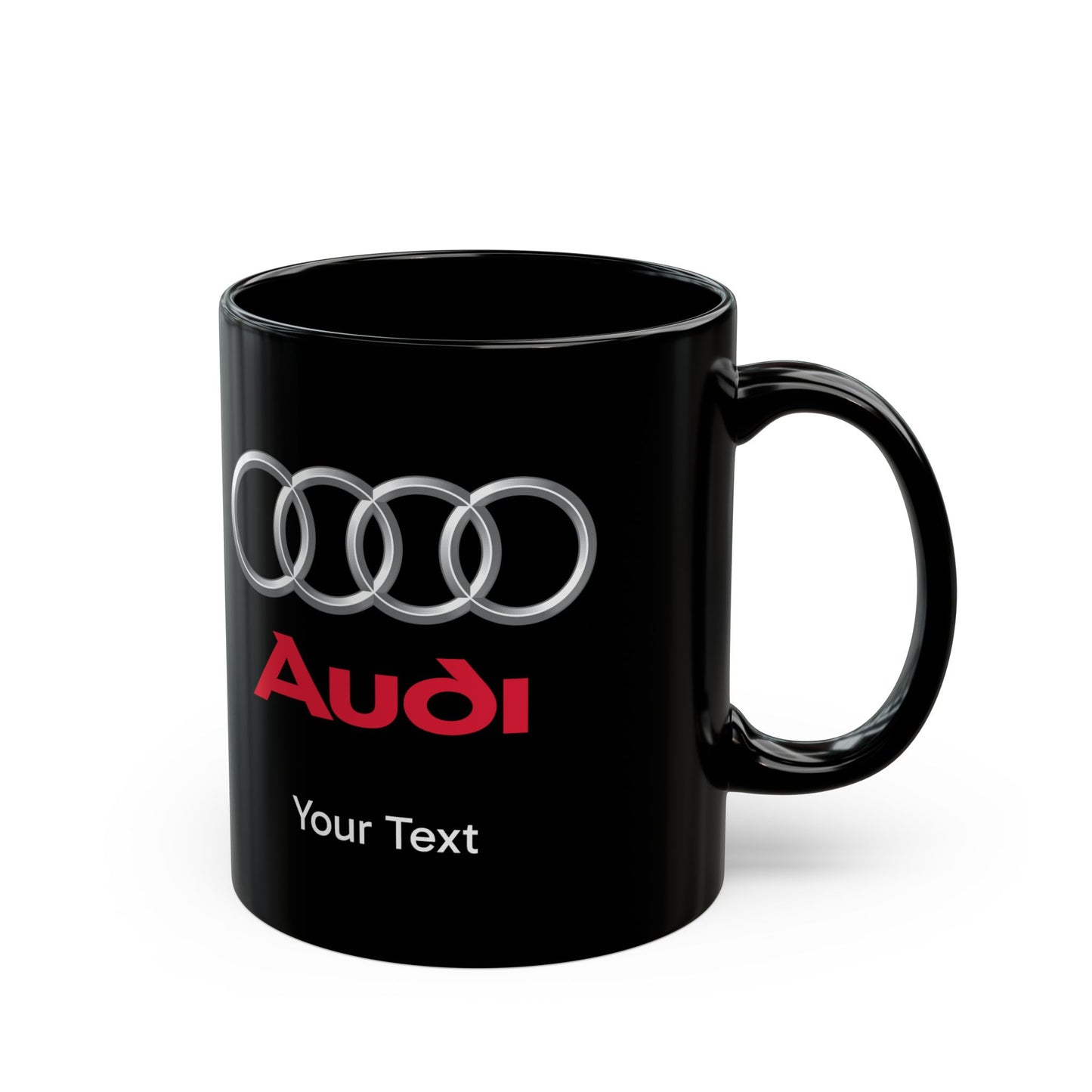 Audi Mug (With or Without Personalisation) 11oz or 15oz. Perfect Gift