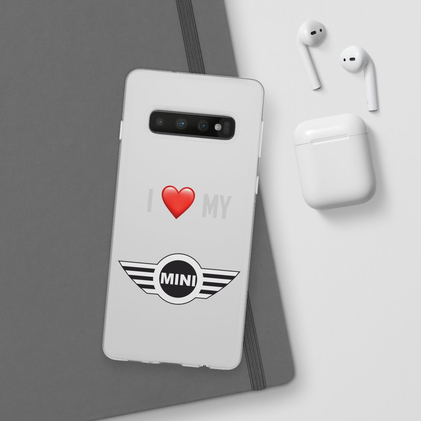 Mini Phone Case - Flexible And Frosted TPU Plastic I Love My Mini Phone Case