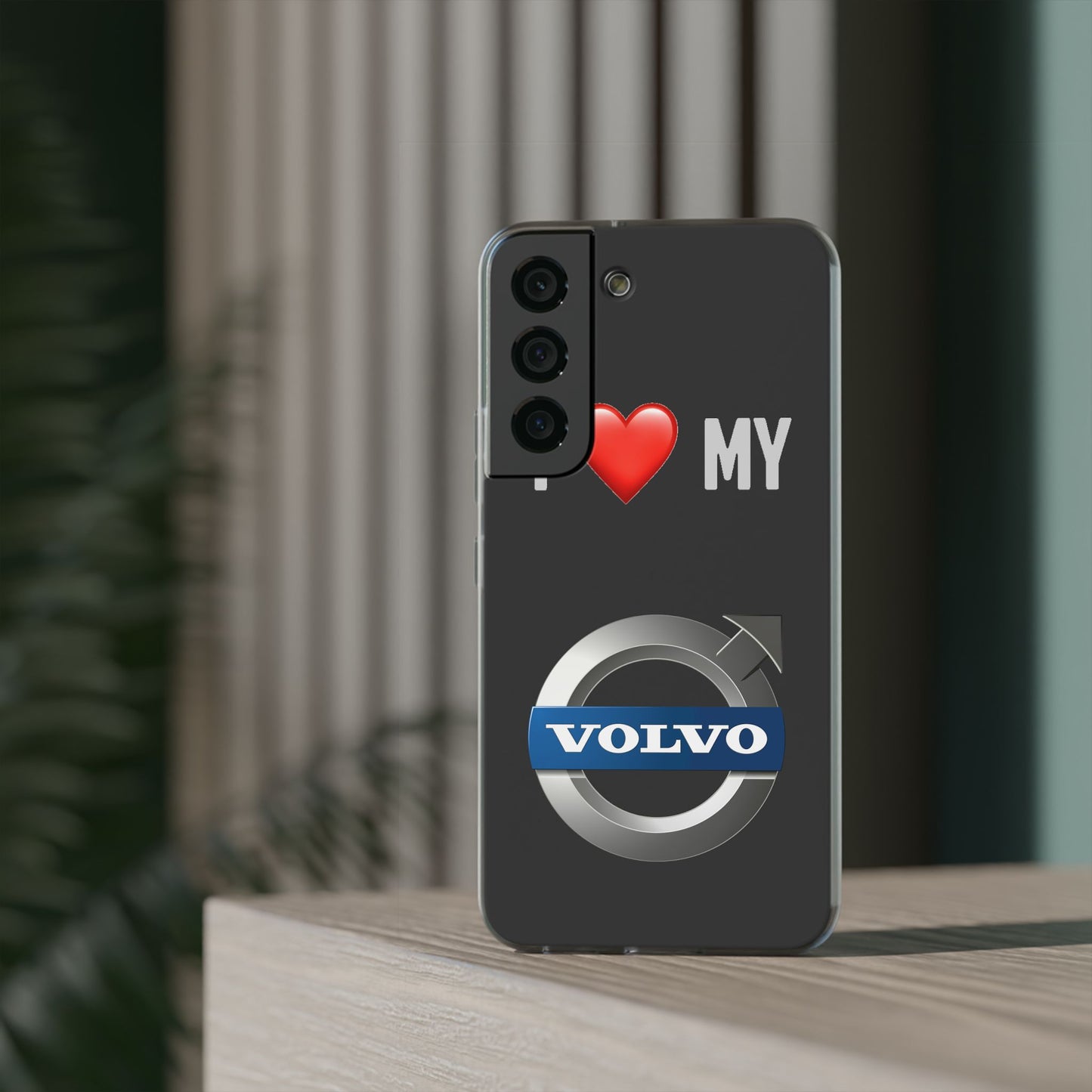 I  Love My Volvo Phone Case – Slim Flexible Protective Cover