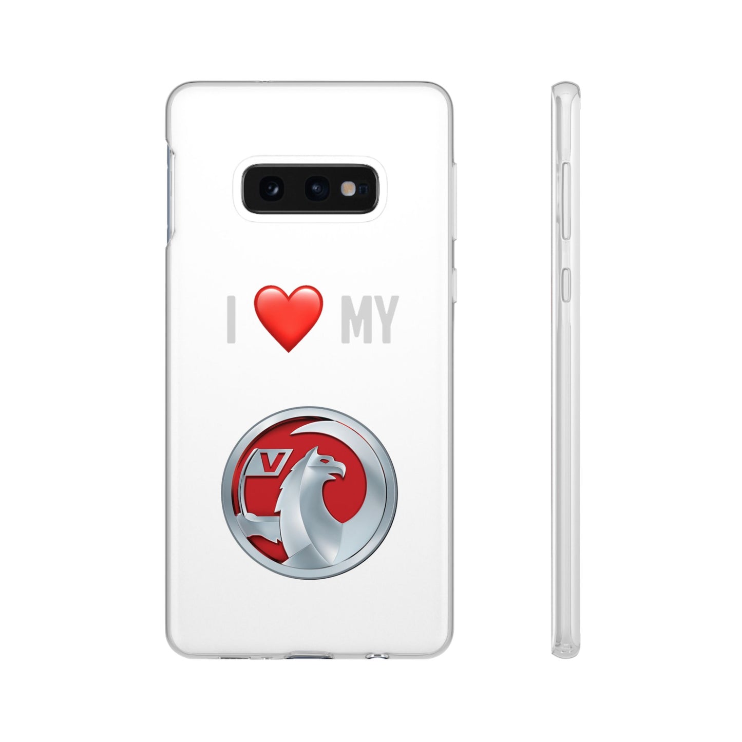 Vauxhall Phone Case - Flexible And Frosted TPU Plastic I Love My Vauxhall Phone Case
