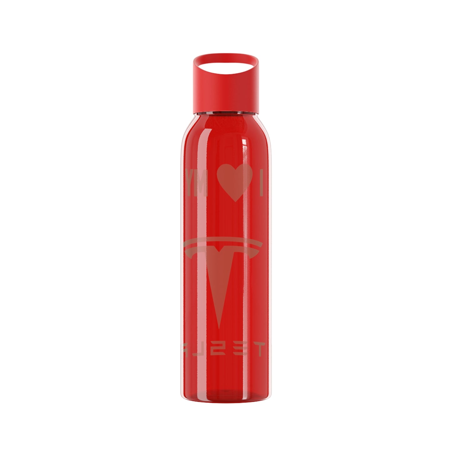 Tesla - I Love My Tesla 22oz Water Bottle
