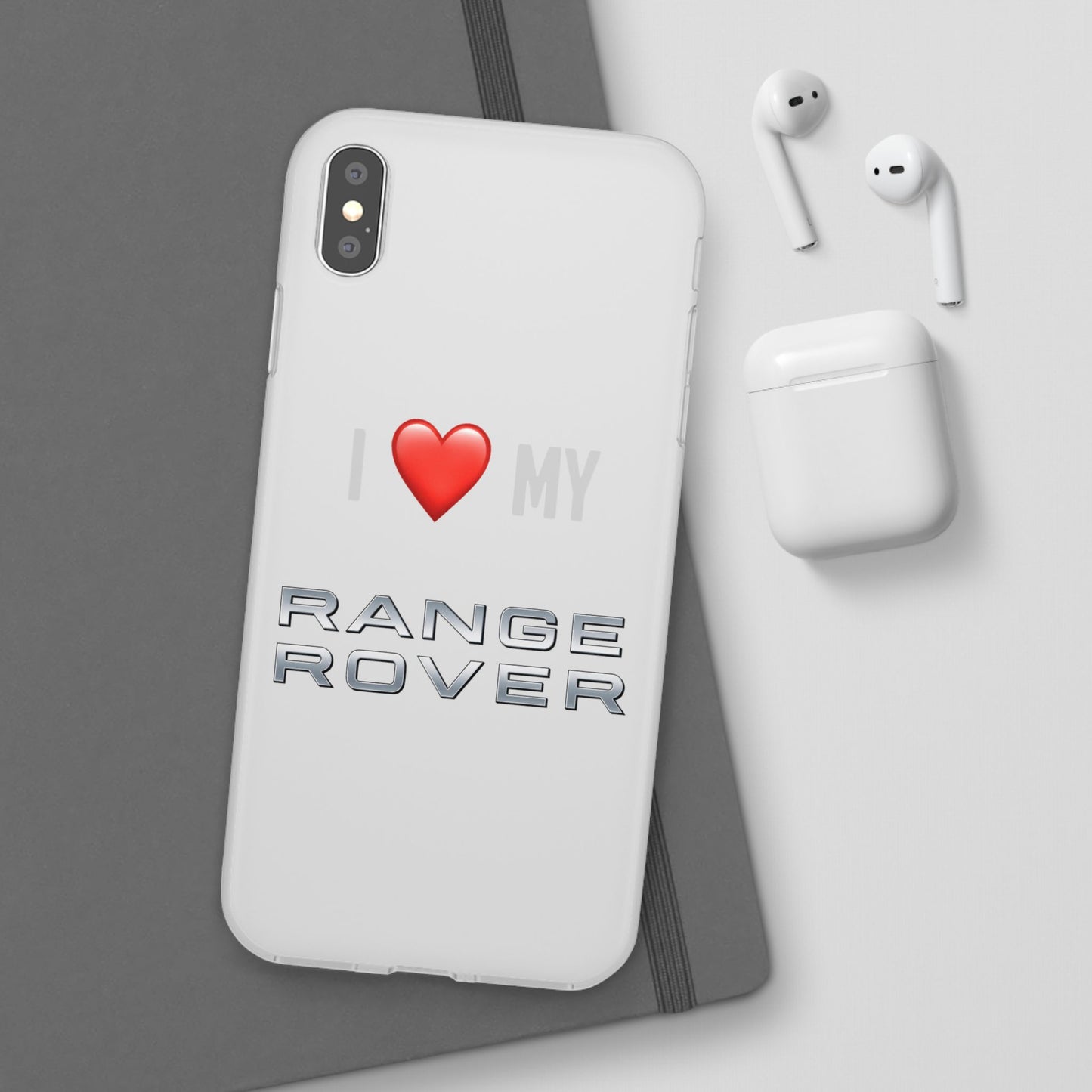 Range Rover Phone Case - Flexible And Frosted TPU Plastic I Love My Range Rover Phone Case