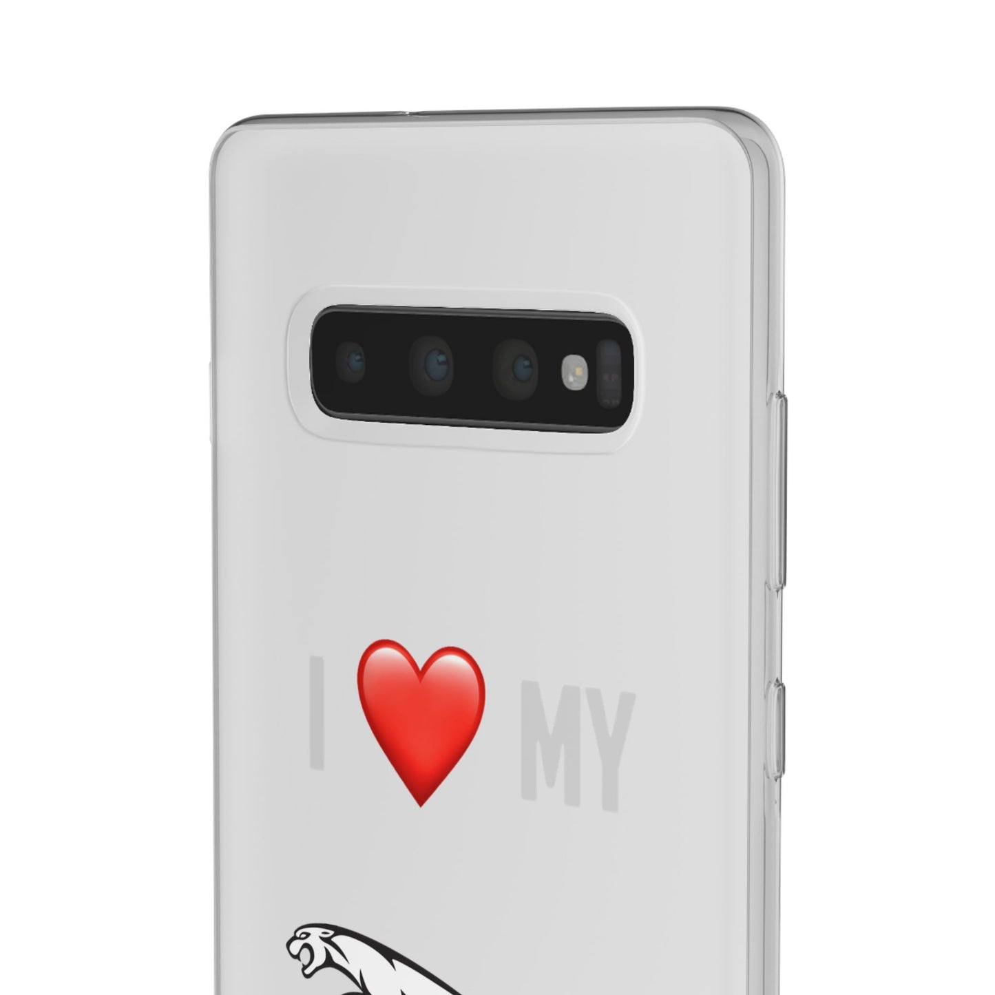 Jaguar Phone Case - Flexible And Frosted TPU Plastic I Love My Jaguar Phone Case